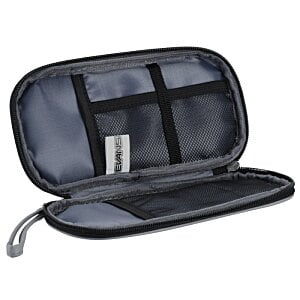 Additional Image 1 - a black case with a zipper