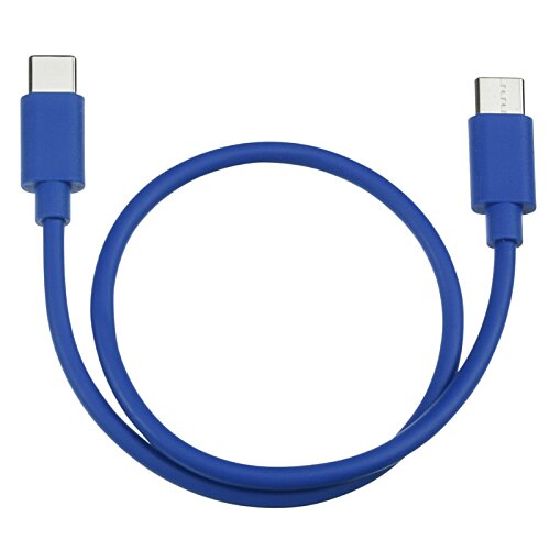 Additional Image 1 - a blue cable with a white connector