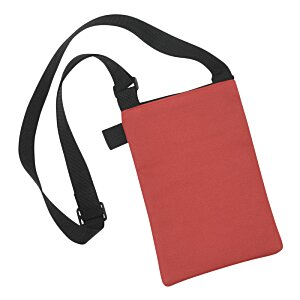 Additional Image 2 - a red rectangular object with a black strap