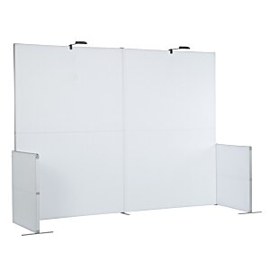 Additional Image 1 - a white wall with a metal frame
