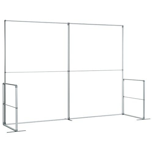 Additional Image 3 - a white screen with a metal frame
