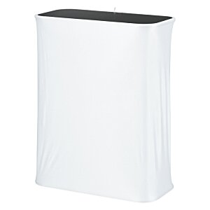 Additional Image 1 - a white rectangular object with black top