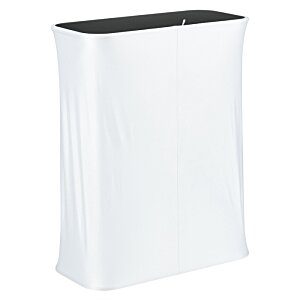 Additional Image 2 - a white rectangular object with a black top