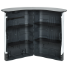 Additional Thumbnail Image 2 - a black shelf with black shelves