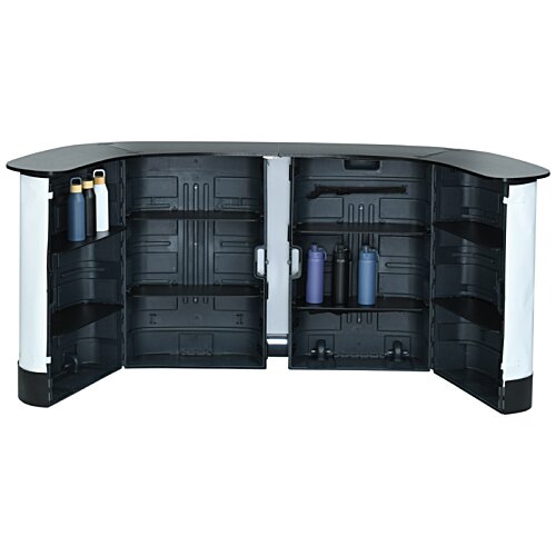 Additional Image 3 - a black and white shelf