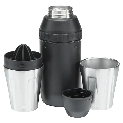 Additional Image 2 - a black and silver thermos