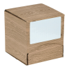 Additional Thumbnail Image 2 - a brown box with a white window