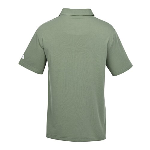 Additional Image 2 - a back view of a green shirt