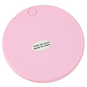 Additional Image 1 - a pink frisbee with a grey sticker