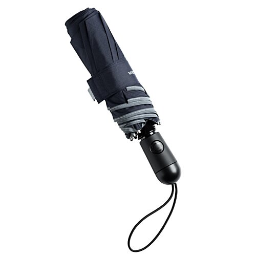 Additional Image 4 - a black umbrella with a strap