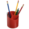 Additional Thumbnail Image 1 - a red pencil holder with pencils