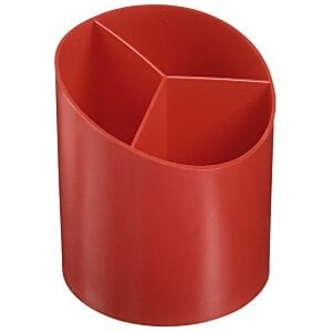 Additional Image 2 - a red cylinder with a hole in the middle