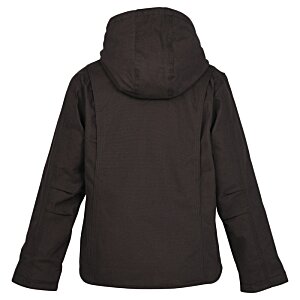 Additional Image 1 - a black jacket with a hood