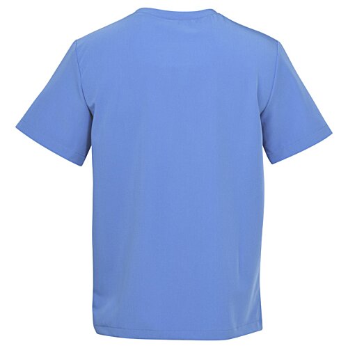 Additional Image 1 - a blue shirt on a white background