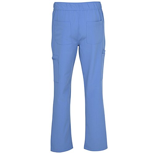 Additional Image 1 - a blue pants with a white background