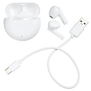 Additional Image 5 - a white earbuds and a cord