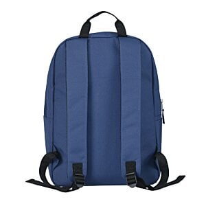 Additional Image 2 - a blue backpack with black straps