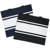 Additional Thumbnail Image 2 - a pair of black and white striped napkins