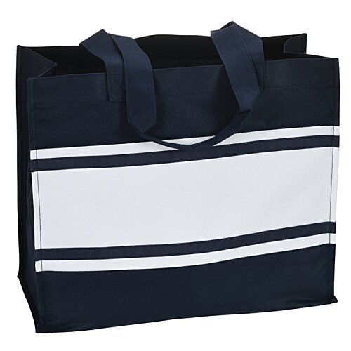 Additional Image 1 - a blue and white bag