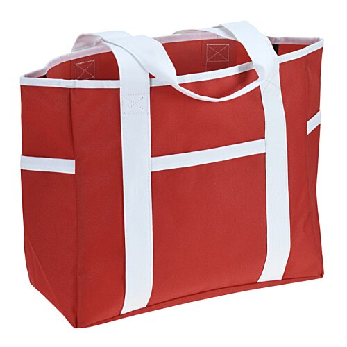 Additional Image 2 - a red and white bag