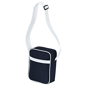 Additional Image 2 - a black bag with white straps