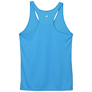 Additional Image 1 - a blue tank top on a white background