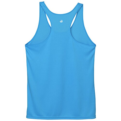 Additional Image 1 - a blue tank top on a white background
