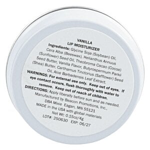 Additional Image 2 - a white round object with black text