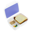 Additional Thumbnail Image 1 - a sandwich and other food in a plastic container