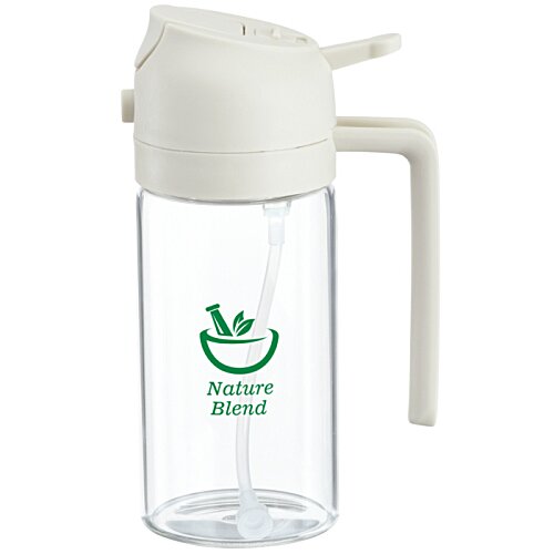 Additional Image 1 - a clear plastic container with a white lid