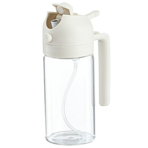 Additional Image 2 - a clear plastic bottle with a white lid