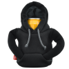 Additional Thumbnail Image 1 - a black hoodie with a yellow pocket