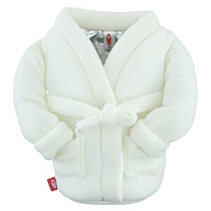 Additional Image 3 - a white bathrobe on a white background