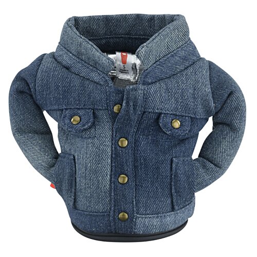 Additional Image 2 - a blue jacket shaped like a shirt
