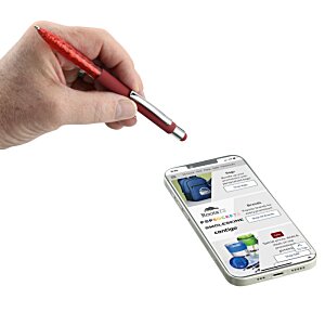 Additional Image 4 - a hand holding a pen over a cell phone