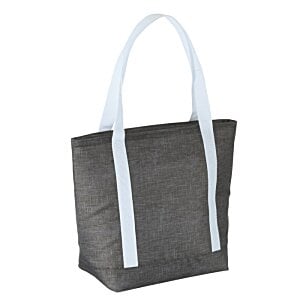 Additional Image 4 - a grey bag with white handles