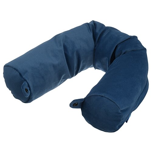 Additional Image 1 - a blue pillow on a white background