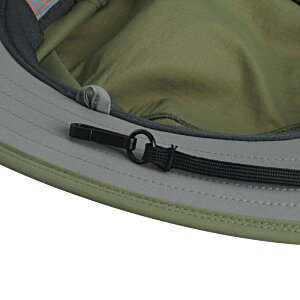 Additional Image 2 - a black strap on a hat