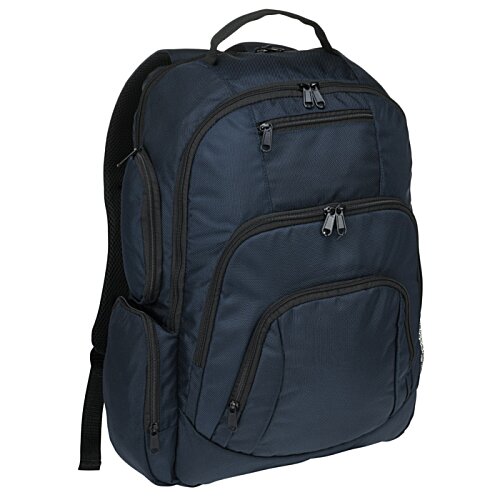 Additional Image 2 - a blue backpack with a strap