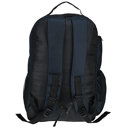 Additional Image 4 - a black and blue backpack
