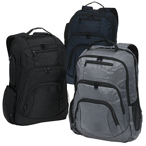 Additional Image 5 - a group of black and grey backpacks