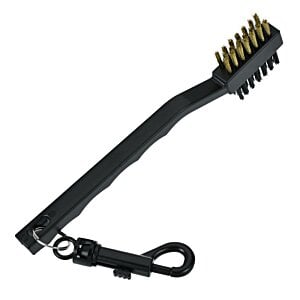 Additional Image 2 - a black brush with gold tips