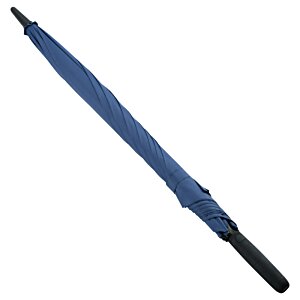 Additional Image 3 - a blue umbrella with a black handle