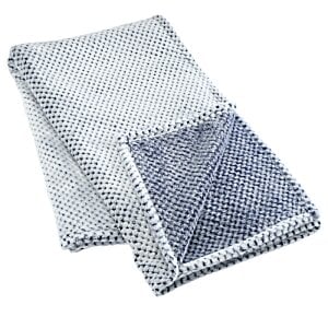 Additional Image 1 - a white and grey blanket