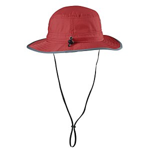 Additional Image 2 - a red hat with a strap