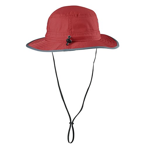Additional Image 2 - a red hat with a strap