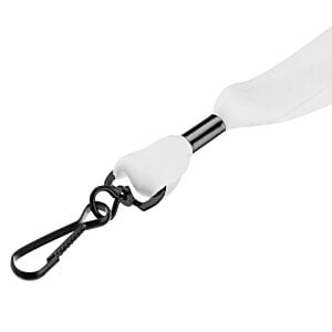 Additional Image 1 - a white strap with a metal clasp