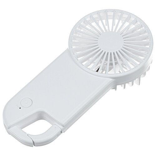 Additional Image 1 - a white fan with a handle