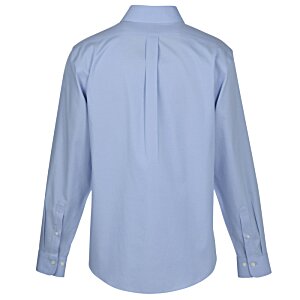 Additional Image 1 - a back of a blue shirt