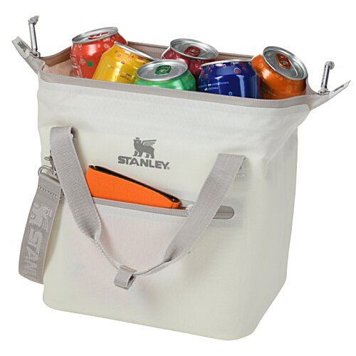 Additional Image 3 - a white cooler with a strap